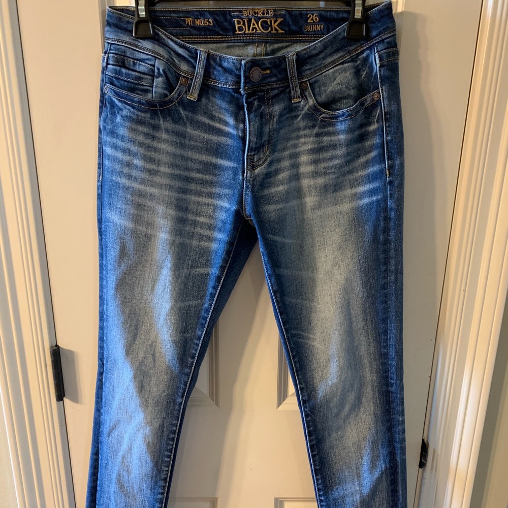 Buckle Black #53 Skinny jeans